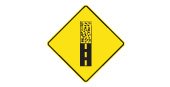 Ontario road sign: Paved surface ends ahead