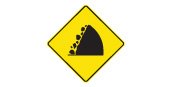 Ontario road sign: Watch for fallen rock and be prepared to avoid a collision