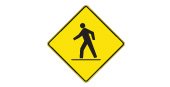 Ontario road sign: Watch for pedestrians and be prepared to share the road with them