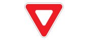 Ontario yield sign – triangular sign covered in the Cree G1 practice questions