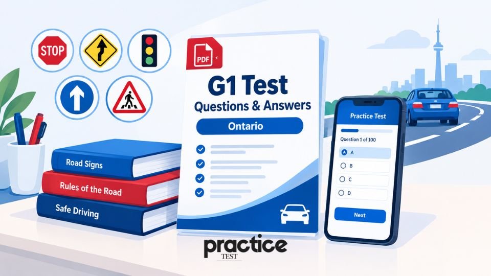Download the Free Ontario G1 Test Study Guide PDF